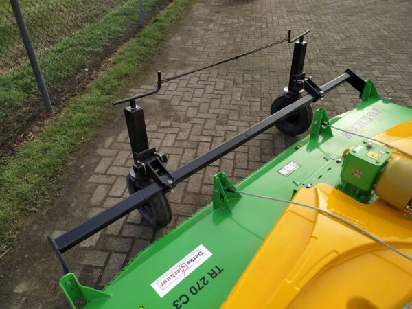 WEIDEBLOTER 270 CM MET STEUNWIELEN - Afbeelding 4